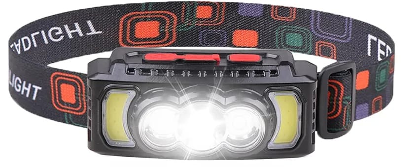 LINTERNA MINERA CON SENSOR HX-810 disponible en Yaxa Colombia